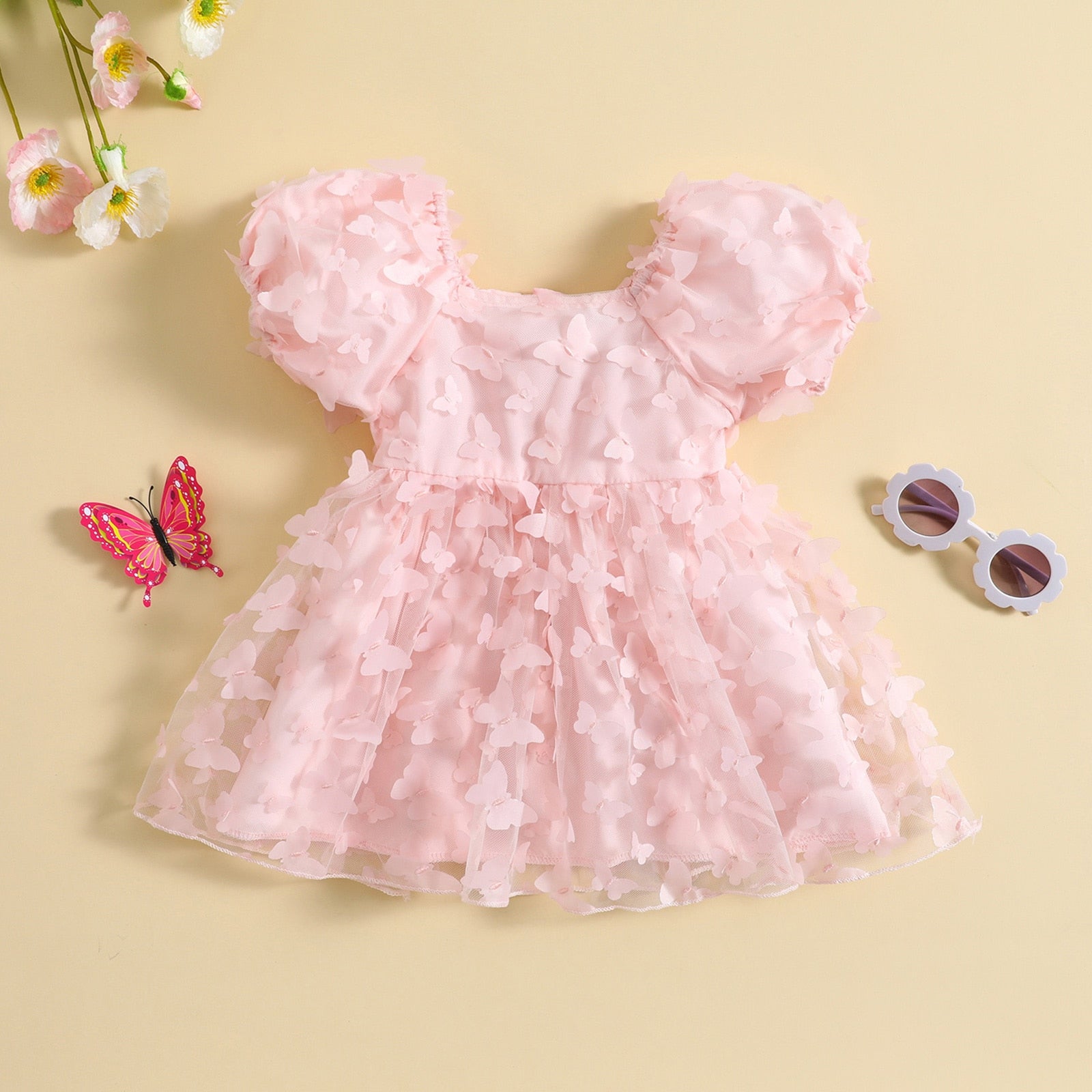 short butterfly dress Lace-Up Short Butterfly Homecoming Dress 3369 Lilac / XSmall