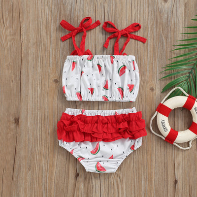 WATERMELON Ruffle Bikini