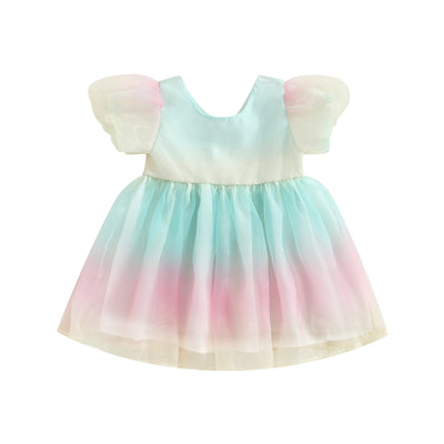 LILICA Pastel Rainbow Dress