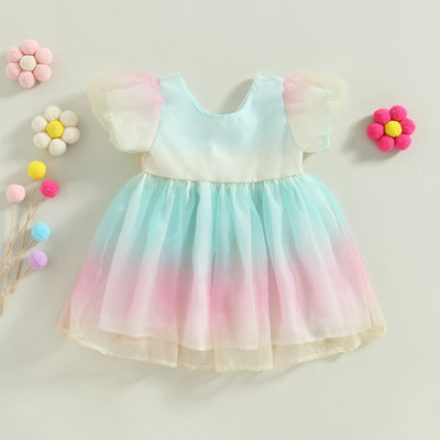 LILICA Pastel Rainbow Dress