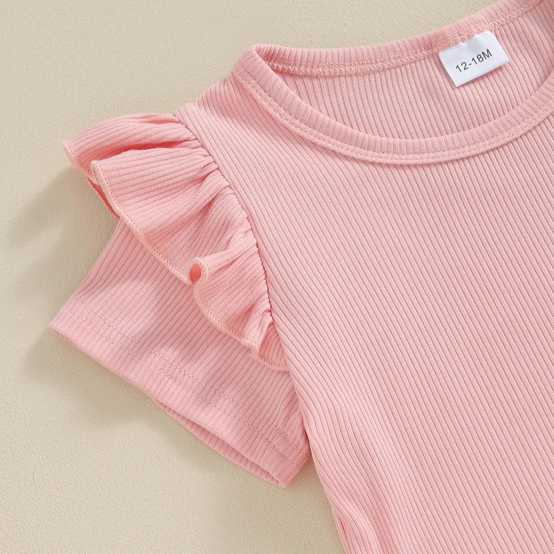 BELLA Ruffle Bellbottoms Outfit