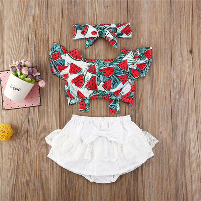 WATERMELON Lace Outfit