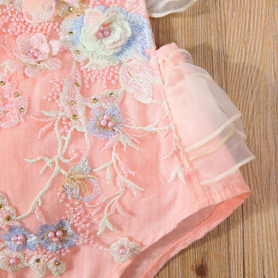 FAIRYTALE Embroidered Romper