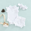 ADRIELLE Ruffle Outfit with Headband