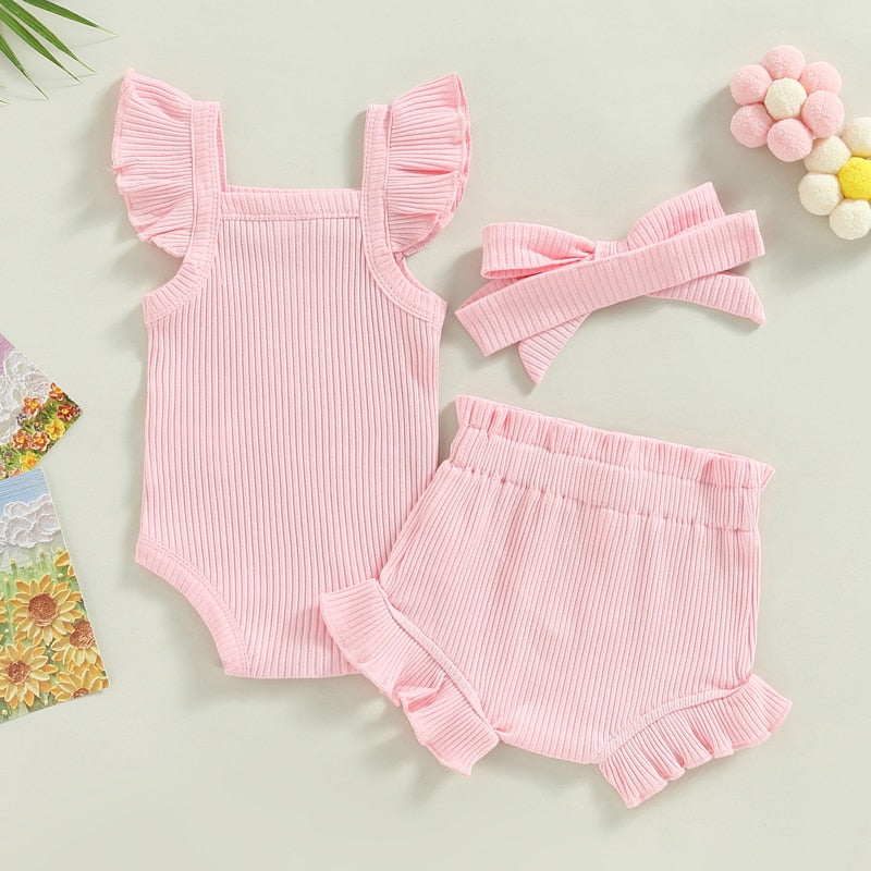 SOLEIA Summer Ruffle Outfit