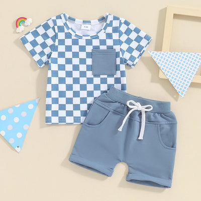 CHECKERS Front Pocket Summer Outfit