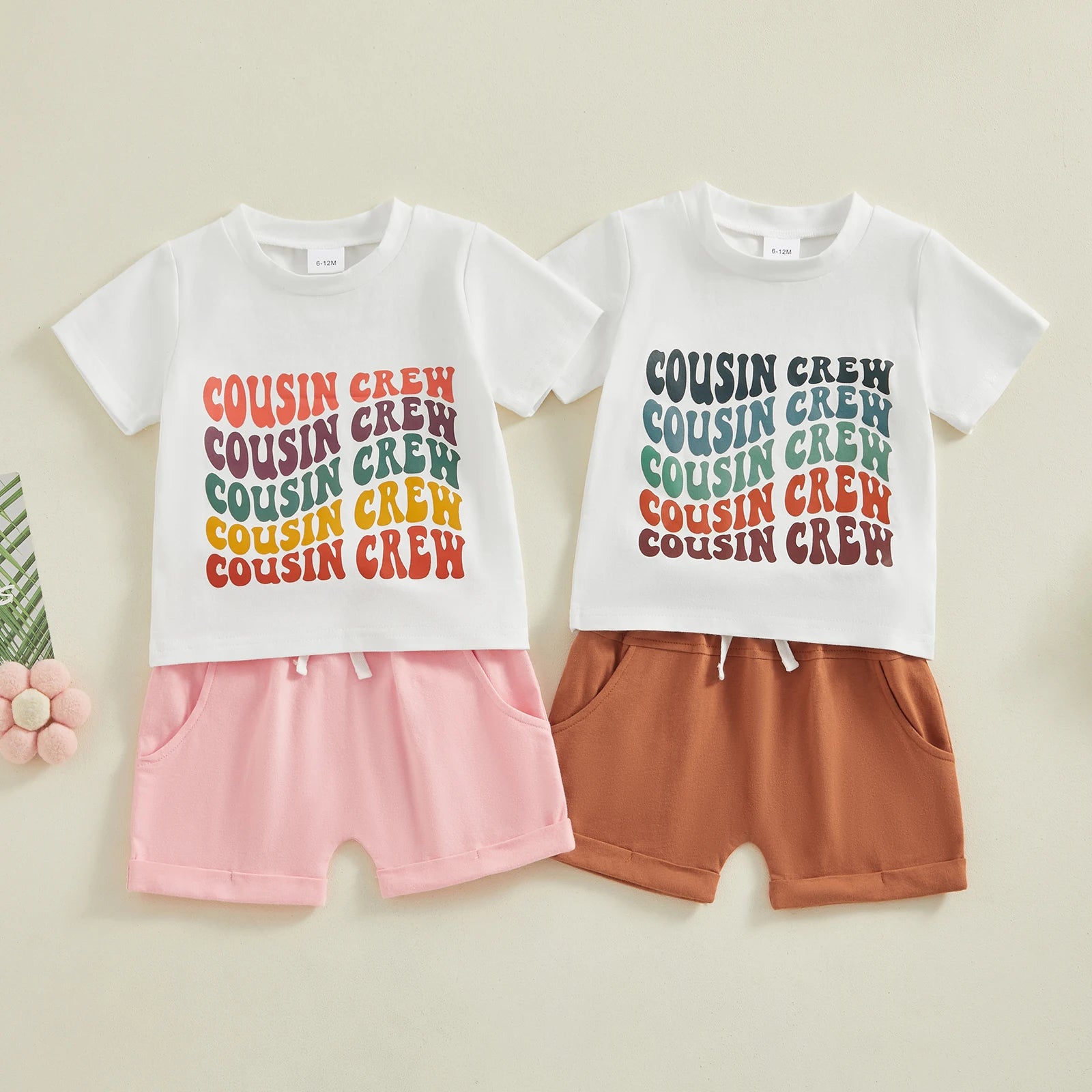 COUSIN CREW Summer Outfit - Hazel & Bo