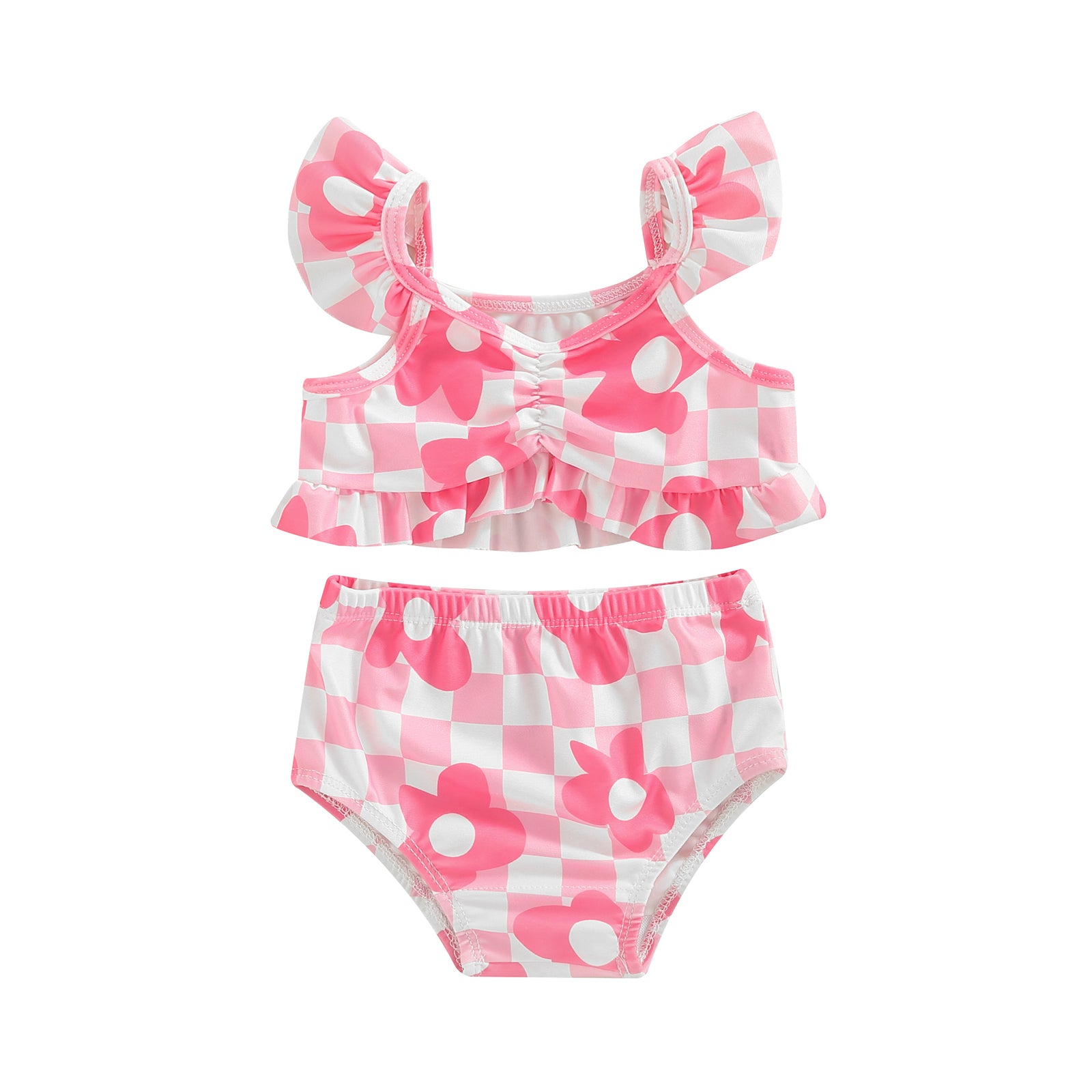 FLOWER POWER Ruffle Bikini