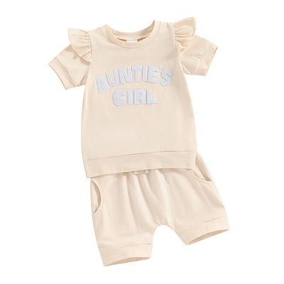 AUNTIE'S GIRL Ruffle Outfit