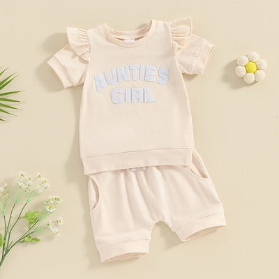 AUNTIE'S GIRL Ruffle Outfit