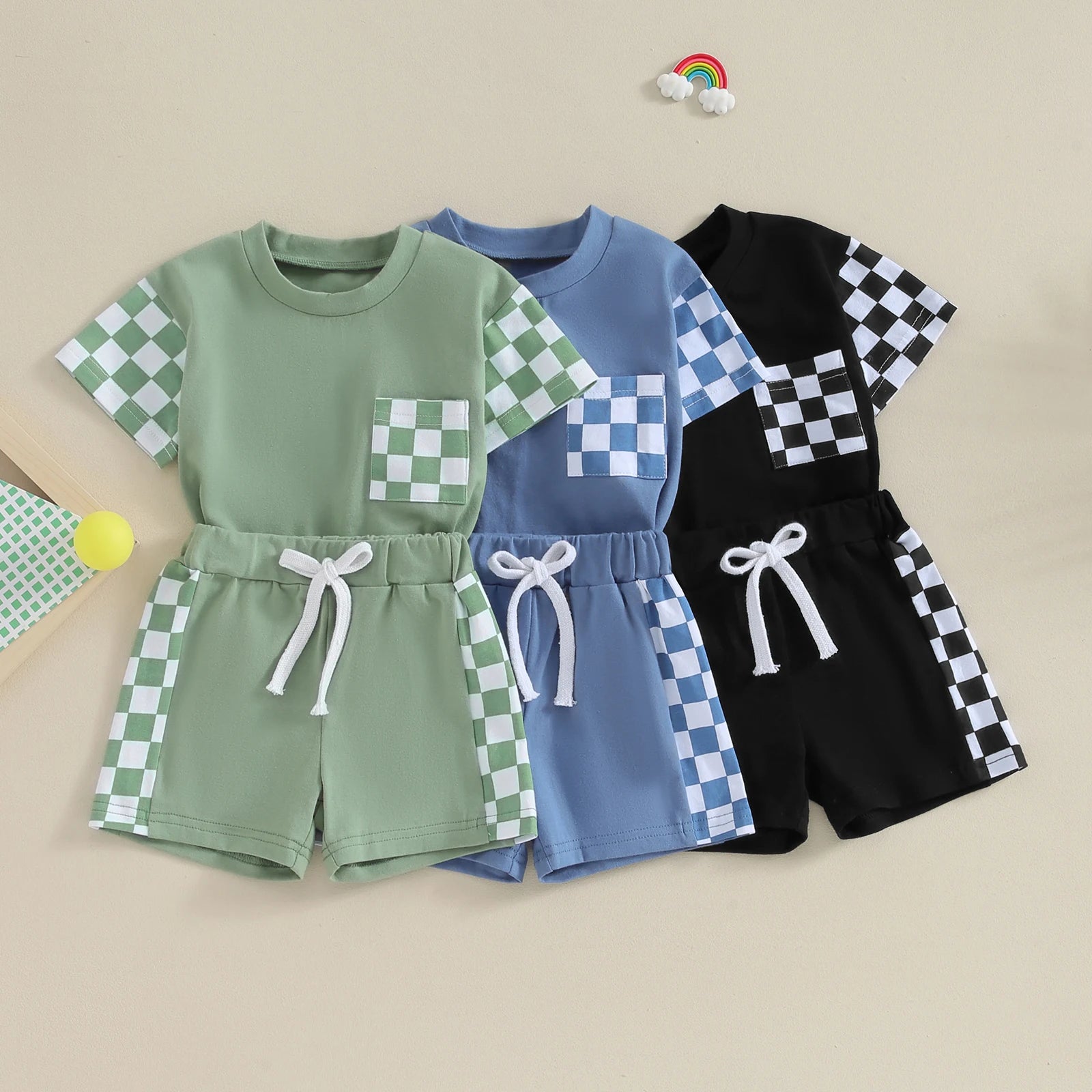 RACER Checkered Summer Outfit