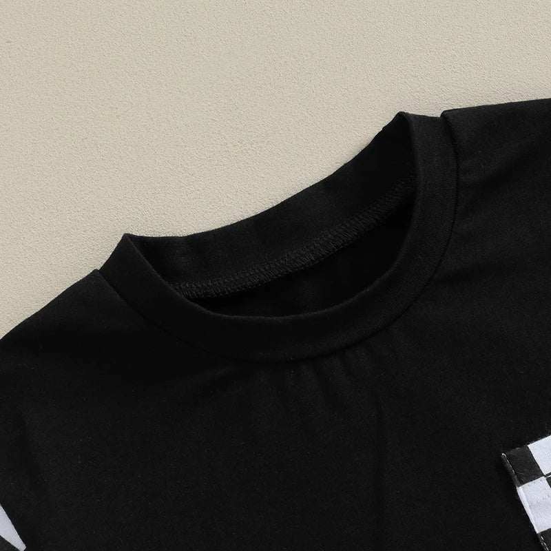 RACER Checkered Summer Outfit