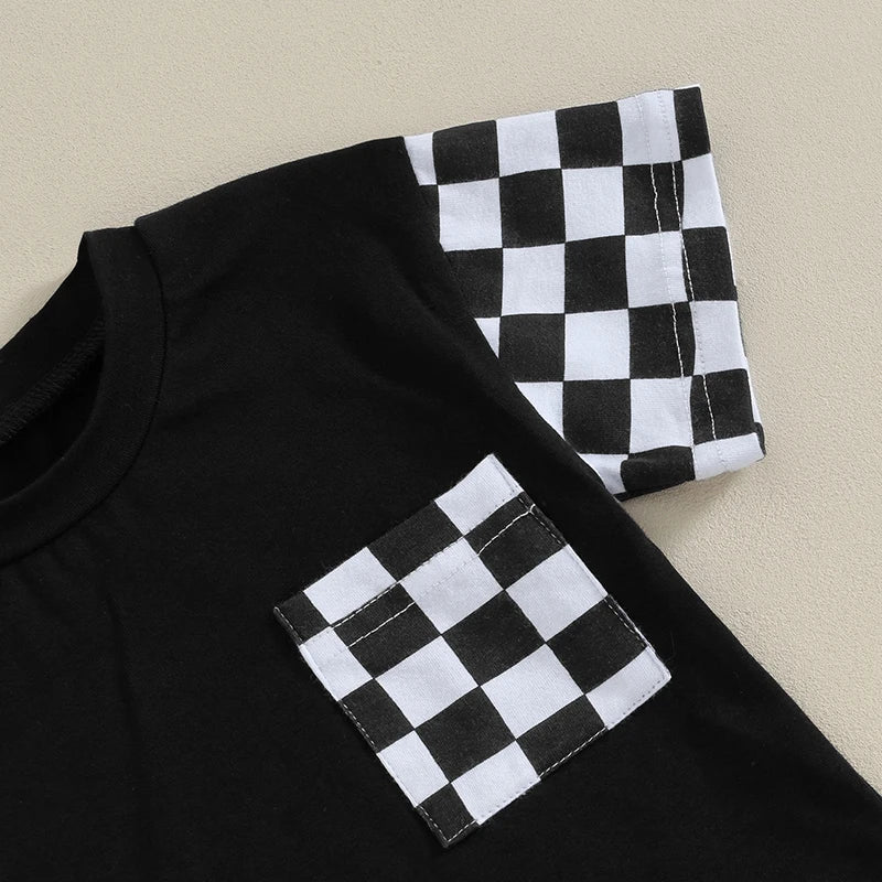 RACER Checkered Summer Outfit