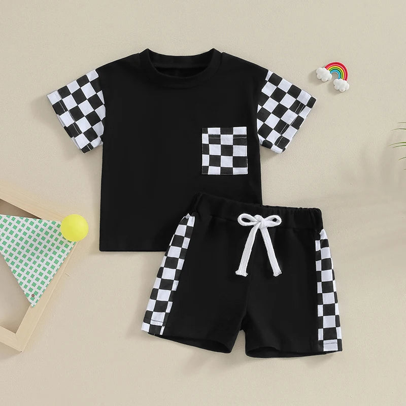 RACER Checkered Summer Outfit