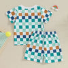 RAINBOW CHECKERS Summer Outfit