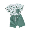 DINOSAUR Teal Summer Outfit