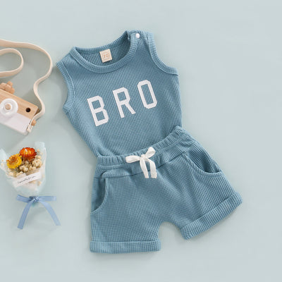 BRO Waffle Knit Outfit