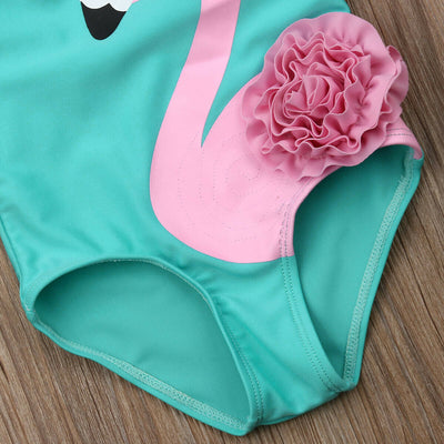 FLAMINGO Turquoise Swimsuit