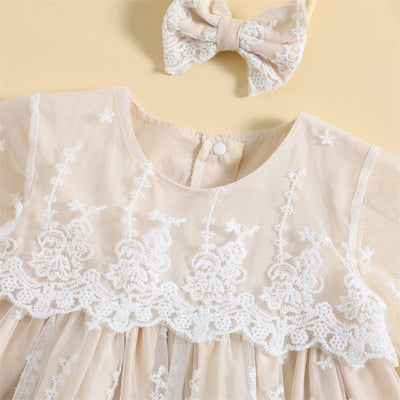CHARLOTTE Layered Lace Dress