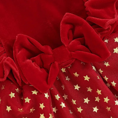 STARS Santa Romper Dress
