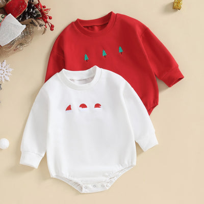 MINIMALIST CHRISTMAS Long-Sleeve Onesie