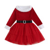 LITTLE MISS SANTA CLAUS Tulle Dress