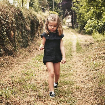 ZOE Black Girls Jumpsuit