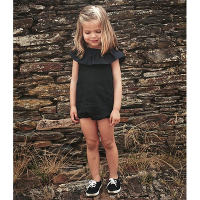 ZOE Black Girls Jumpsuit