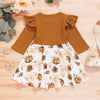 CLAIRE Floral Ruffle Dress
