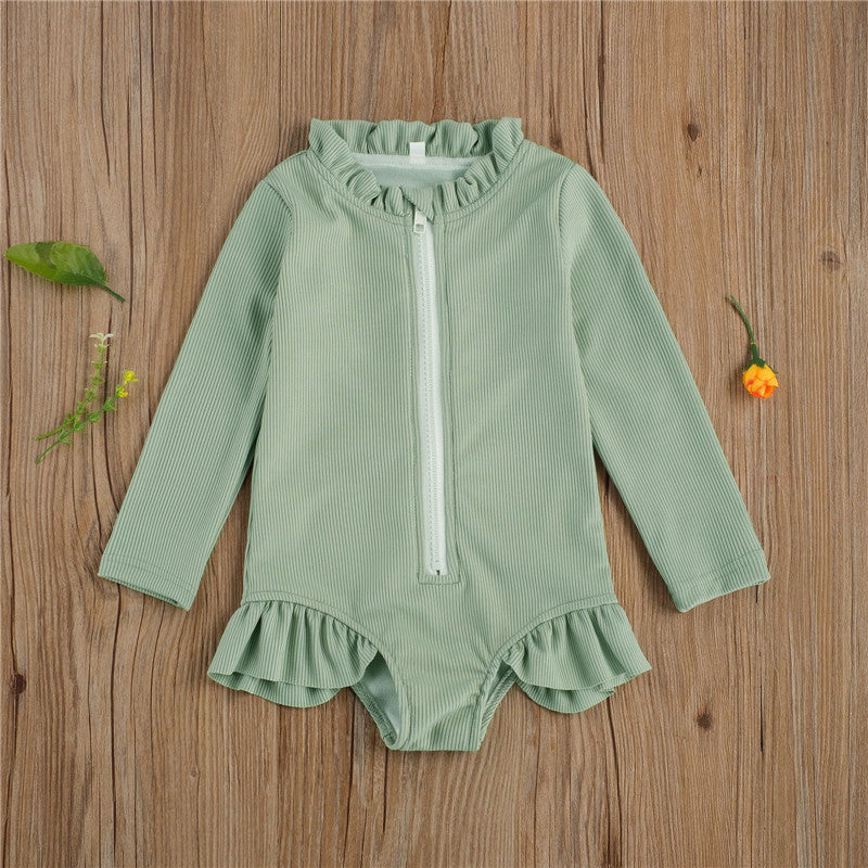 OCEANIA Long-Sleeve Swimsuit