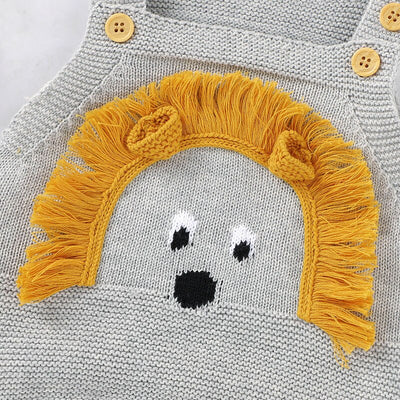 LITTLE LION Knitted Romper
