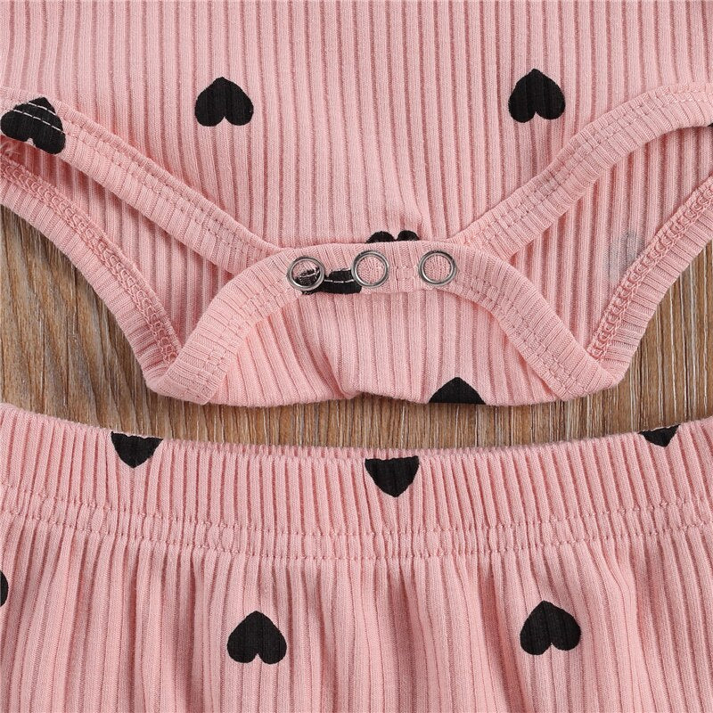 POLKA HEARTS Angel Wing Outfit with Headband