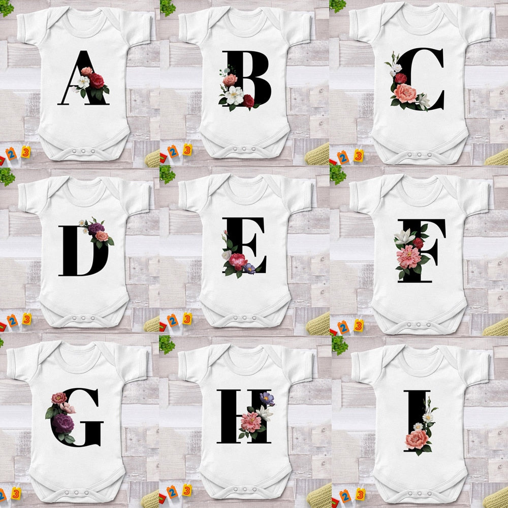 ALPHABET Onesie