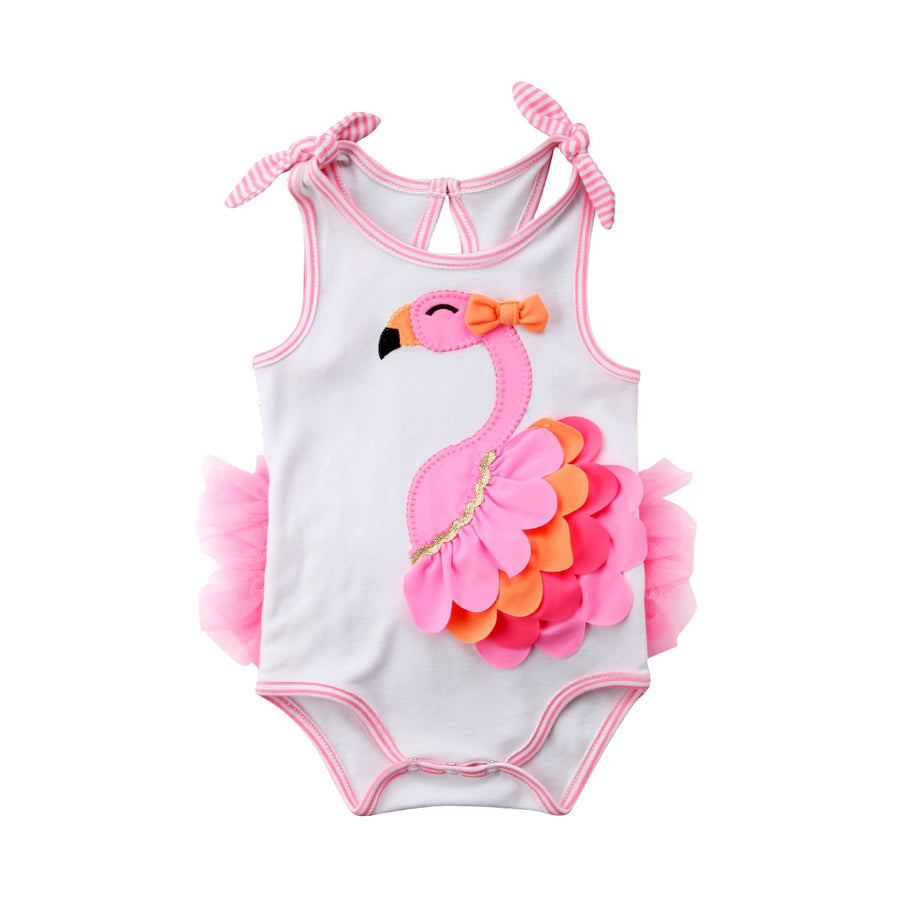 HAPPY FLAMINGO Romper