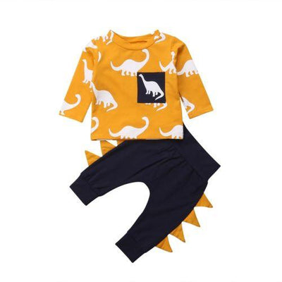 Yellow Dinosaur Outfit