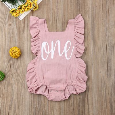 ONE Ruffle Romper