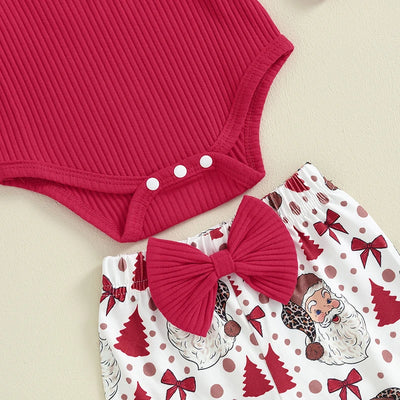 SANTA Bowtie Bellbottoms Outfit