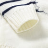 SANTA Striped Knitted Romper