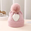 BIG HEART Pompom Beanie