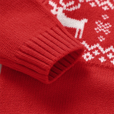 SANTA Striped Knitted Sweater