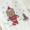TEDDY Plush Sleeve Sweatshirt
