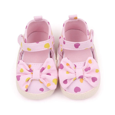 POLKA HEART Bowtie Shoes