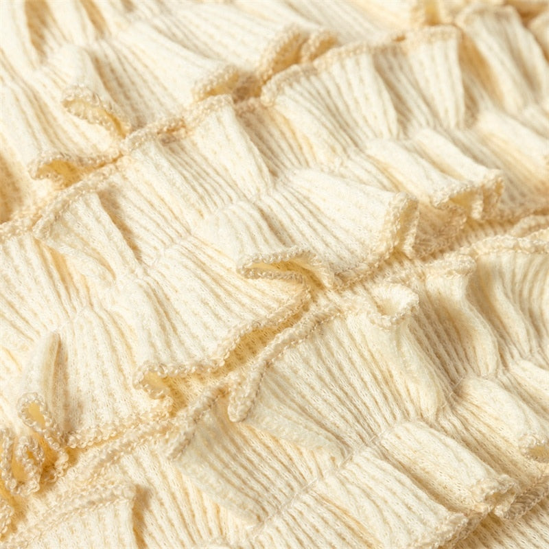 MATILDA Waffle Knit Jumpsuit with Headband