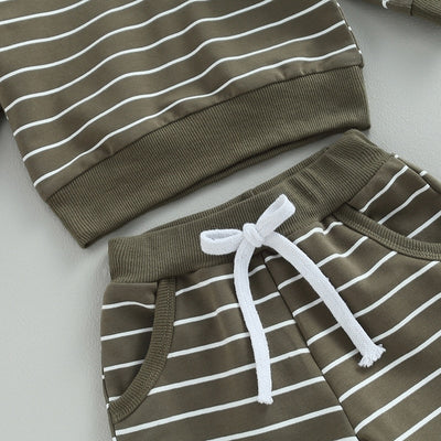 MATTHIS Striped Hoody Outfit