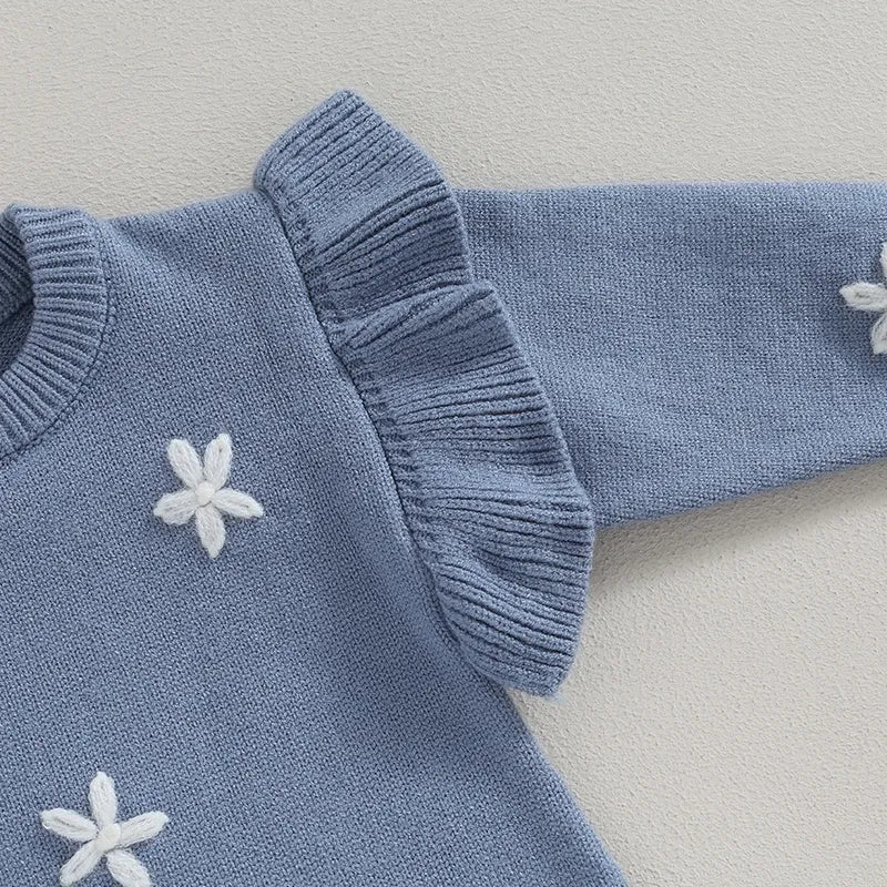 WINTER FLOWERS Romper