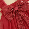 SPARKLES Red Tulle Dress