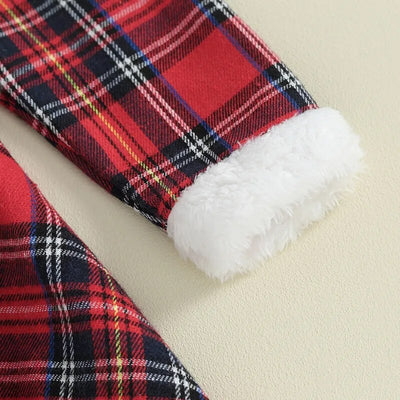 BELLE Plaid Bowtie Dress