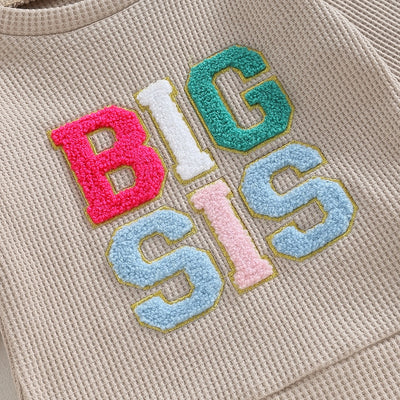 LIL SIS/BIG SIS Waffle Knit Outfit