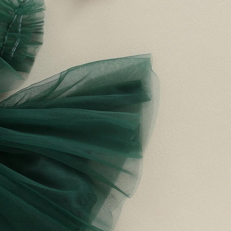 JOSEPHINE Tulle Romper Dress with Headband