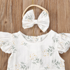 KEELY Floral Romper with Headband